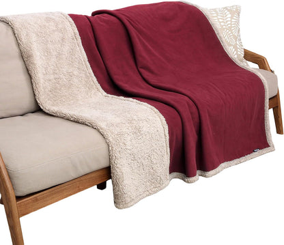 Waterproof Pet Blanket, Reversible Throw for Dogs and Cats